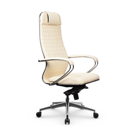 Кресло для руководителя Метта Samurai KL-1.041 MPES (Молочный)