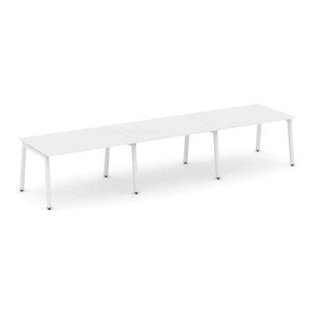 Стол переговорный SN-5A.SPRG-024.3 (4740х980х750) (Белый/Металл Белый)