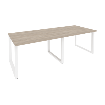 Стол переговорный Onix O.MO-PRG-2.2 2360x980x750 (Дуб Аттик/Белый Металл)