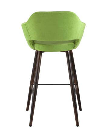 Стул барный Саймон велюр травяной (Стул барный Саймон травяной)