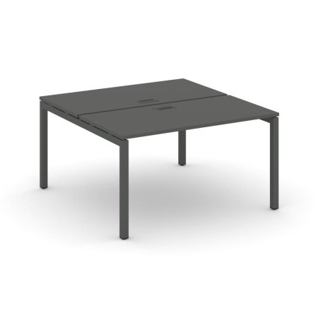 Рабочая станция 2-х сторонняя SN-5P.DRS-021 (980х1632х750) (Антрацит/Металл Антрацит)