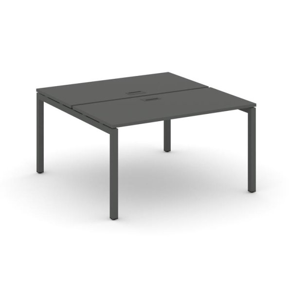 Рабочая станция 2-х сторонняя SN-5P.DRS-021 (980х1632х750) (Антрацит/Металл Антрацит)