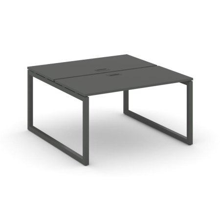 Рабочая станция 2-х сторонняя SN-5O.DRS-011 (980х1432х750) (Антрацит/Металл Антрацит)
