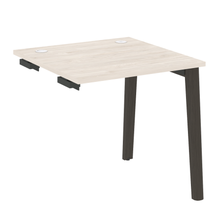 Стол-приставка к опорным элементам на деревянных опорах Onix Wood OW.SPR-0.8 780x800x750 (Денвер Светлый/Дуб Темный)