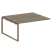 Проходной наборный элемент рабочей станции Metal System Style БО.ПРС-СП-2.4 1600x1475x750 (Дуб Наварра/Серый металл)
