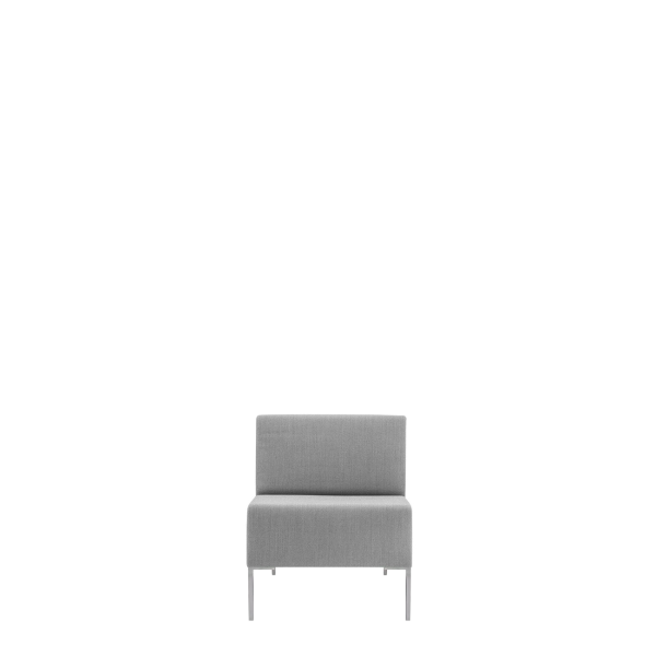 Кресло офисное Хост (М-43) без подлокотников (Серый)