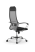 Кресло для руководителя Метта Sit 10 B1-180K - X2+UMF(X1) /Um00/Wh00/K1cL(M09.B21.G20.W01) (Темно-серый | Черный)
