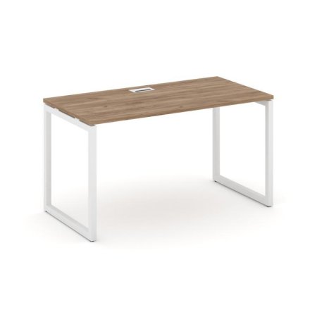 Стол письменный SN-4O.SP-021 (980х800х750) (Дуб Табак/Металл Белый)