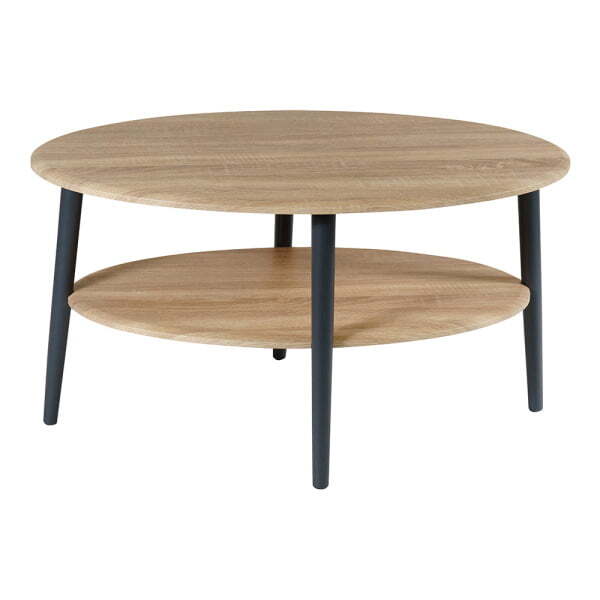 Стол журнальный ЭЛЬ СЖ-01 900x600x480 (Дуб Сонома)