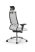 Кресло для руководителя Метта SynchroSit 10 B2-161D - Extra /Km02/Wm12/D02P/H3mL-2D(M24.B23.G18.W03) (Белый)