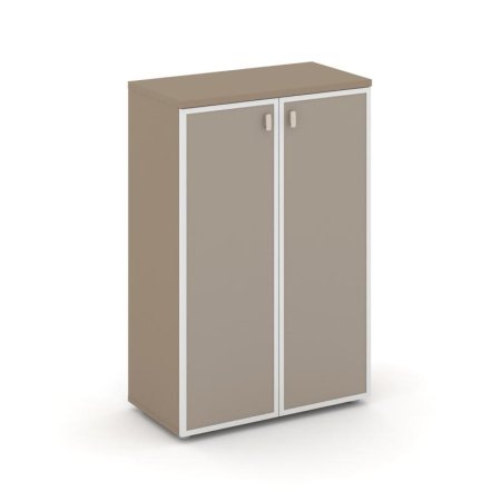 Шкаф средний широкий ES.ST-2.4R I (800х420х1207) (Латте/Лакобель umbra)