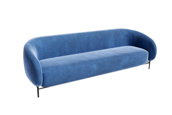 Диван трёхместный BLT-3 (Like 785/Металл Черный)