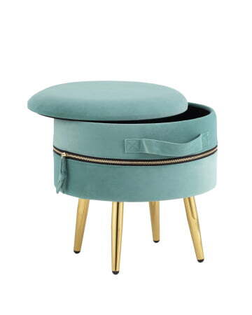Пуф Тильда велюр мятный (Пуф Тильда мятный)