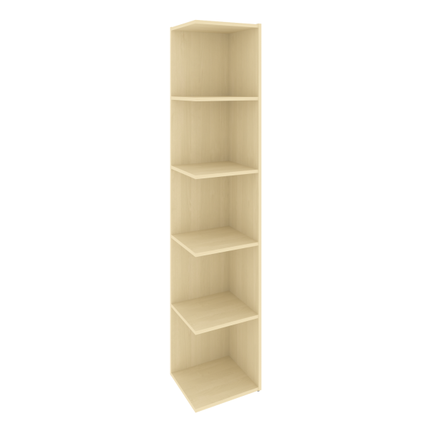 Модуль приставной 5 ячеек Locker Plus LK.PM-5 390x350x1983 (Клен)