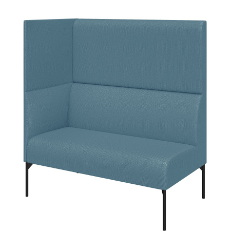 Диван Бридж. Модуль 2-местный правый высокий. (Модуль 2-местный правый высокий sweet_azure)