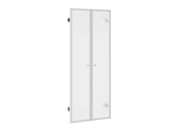 Двери стеклянные высокие Edvard 9530А 450x20x2016 (Прозрачный)