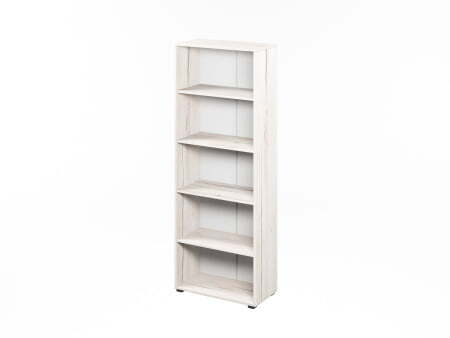 Стеллаж высокий L-67 712х356х1916 (Таксония Айвори)