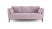 Диван 3-местный раскладной Neapole (2320x970x960) Розовый (Розовый)