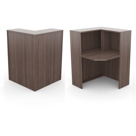 Стойка угловая правая Ресепшн А-556 900x900x1220 (Гарбо)