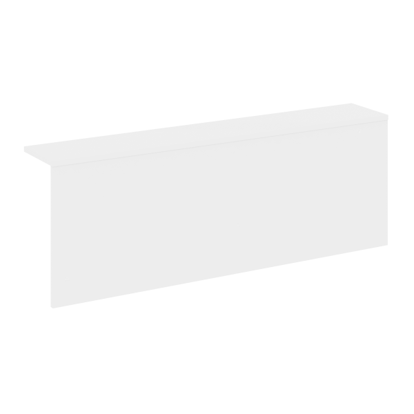 Накладка прямая высокая на 2 модуля О.R-F.MP.V-118 Onix О.R-NP.V-118.2 1900x327x674 (Белый Бриллиант)