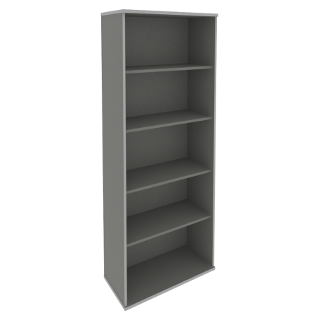 Стеллаж Riva А.СТ-1 770x365x1980 (Клен-Металлик)