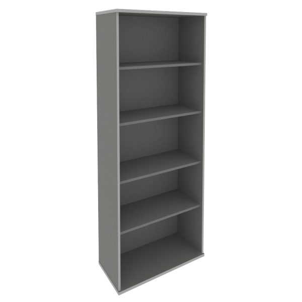 Стеллаж Riva А.СТ-1 770x365x1980 (Клен-Металлик)