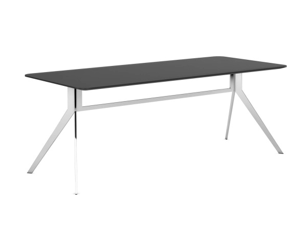 Стол руководителя SUPERJET 180 (1800х900х740) (Черный матовый)