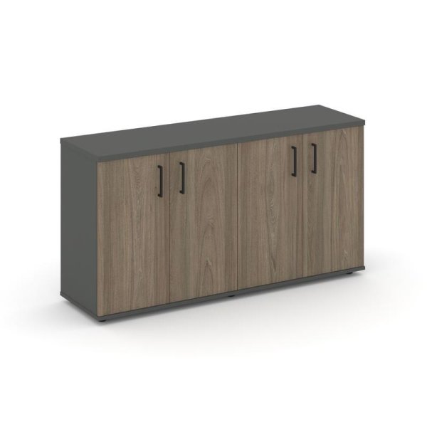 Тумба опорная/приставная SN.TOP-131 (1232х400х750) (Антрацит/Вяз Благородный)