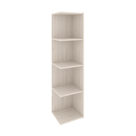 Модуль приставной 4 ячейки Locker Plus LK.PM-4 390x350x1593 (Денвер Светлый)