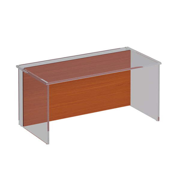 Защитная панель к столу письменному Дин-Р ДР 457 1530x720x18 (Французский орех)