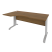 Стол криволинейный левый Riva ПЛ.СА-1 Л 1600x900x750 (Орех Гварнери/Металлик)