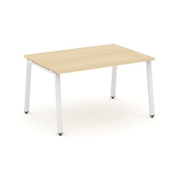 Стол переговорный SN-6A.SPRG-001.3 (980х980х750) (Акация Лорка/Металл Белый)