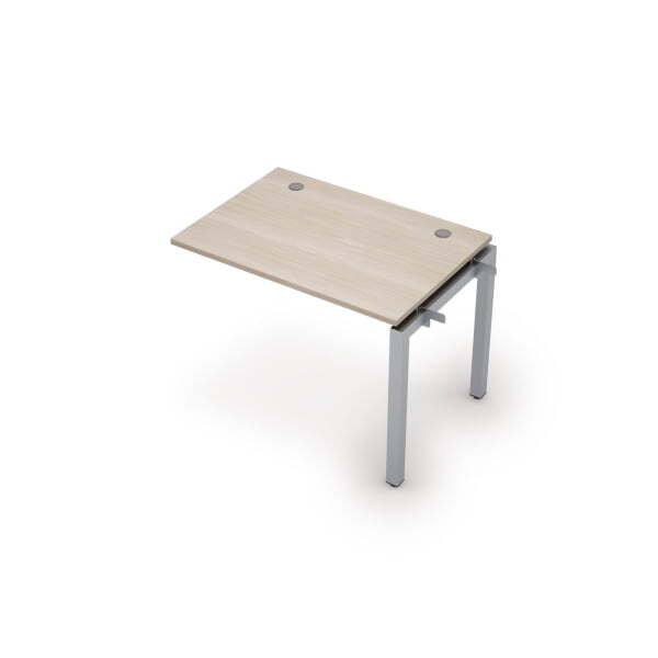 6МБС.5177 Линейная бенч-система, средний модуль (1000x700x750) (Шамони светлый/Алюминий матовый)