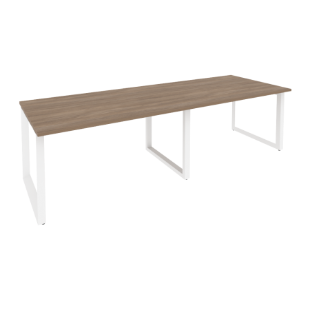 Стол переговорный Onix O.MO-PRG-2.3 2760x980x750 (Дуб Аризона/Белый Металл)