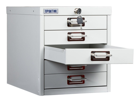 Многоящичный шкаф ПРАКТИК MDC-A4/315/5 (Серый)