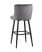 Стул барный Ститч велюр серый (Стул барный Ститч серый)