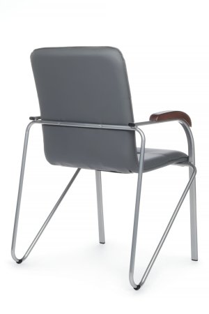 Стул Самба с деревянными подлокотниками SMB-02 Серый (Серый)