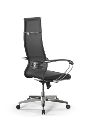 Кресло для руководителя Метта Sit 10 B1-163K - T+Extra /Km00/Wm12/K1cL(M09.B22.G18.W02) (Серый | Черный)