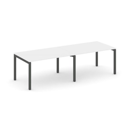 Стол переговорный SN-5P.SPRG-014.3 (3160х980х750) (Белый/Металл Антрацит)