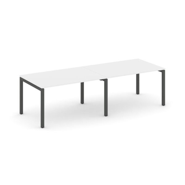 Стол переговорный SN-5P.SPRG-014.3 (3160х980х750) (Белый/Металл Антрацит)