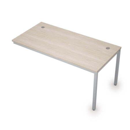 6МБК.184 Линейные бенч-системы, конечный модуль (1600x800x750) (Шамони светлый/Алюминий матовый)