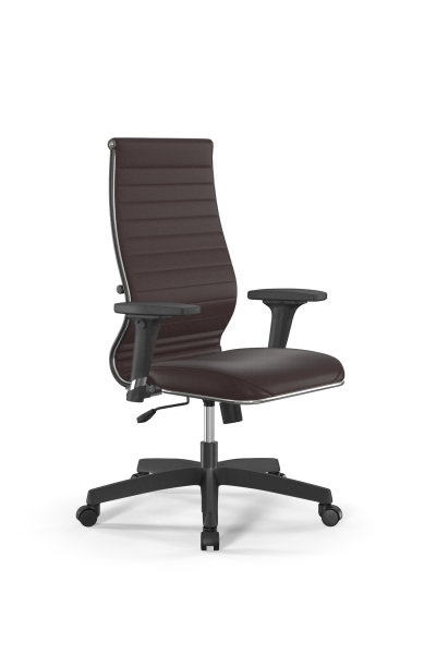 Кресло для руководителя Метта Sit 10 B2-161D - Extra /Km02/Wm12/D02P(M09.B02.G15.W01) (Темно-коричневый)