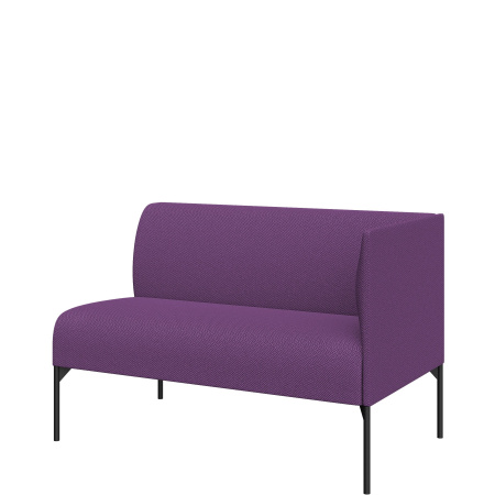 Диван Бридж. Модуль 2-местный левый. (Модуль 2-местный левый sweet_rose_violet)