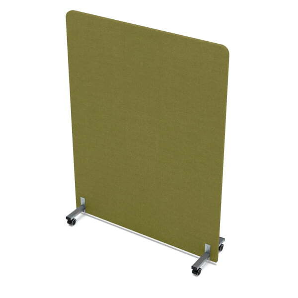 Акустическая мобильная перегородка SOFTOffice 011.МП.1216 1200x377x1600 (Kiwi)