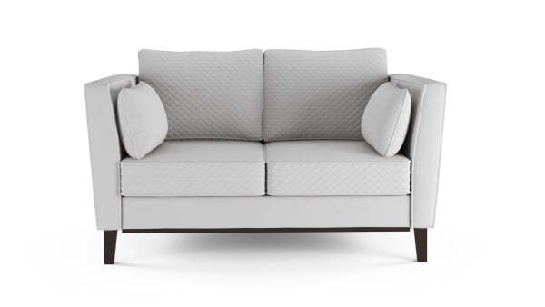 Диван 2-местный раскладной Neapole (1700x970x960) Молочный (Молочный)