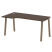 Стол криволинейный левый Metal System Style БА.СА-1 Л 1600x900x750 (Дуб Наварра/Серый металл)