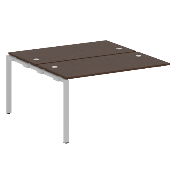 Проходной наборный элемент рабочей станции Metal System Style БП.ПРС-СП-2.3 1400x1475x750 (Венге Цаво/Серый металл)