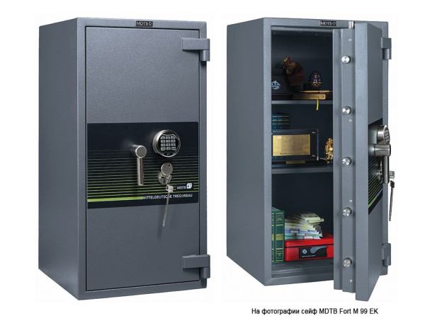 Взломостойкий сейф MDTB Fort-M 1668 2K (Графит)