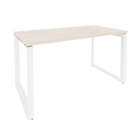 Стол рабочий на О-образном м/к Onix O.MO-SP-3.7 1380x720x750 (Денвер Светлый/Белый Металл)