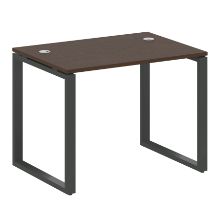 Стол письменный Metal System Style БО.СП-1 1000x720x750 (Венге Цаво/Антрацит металл)